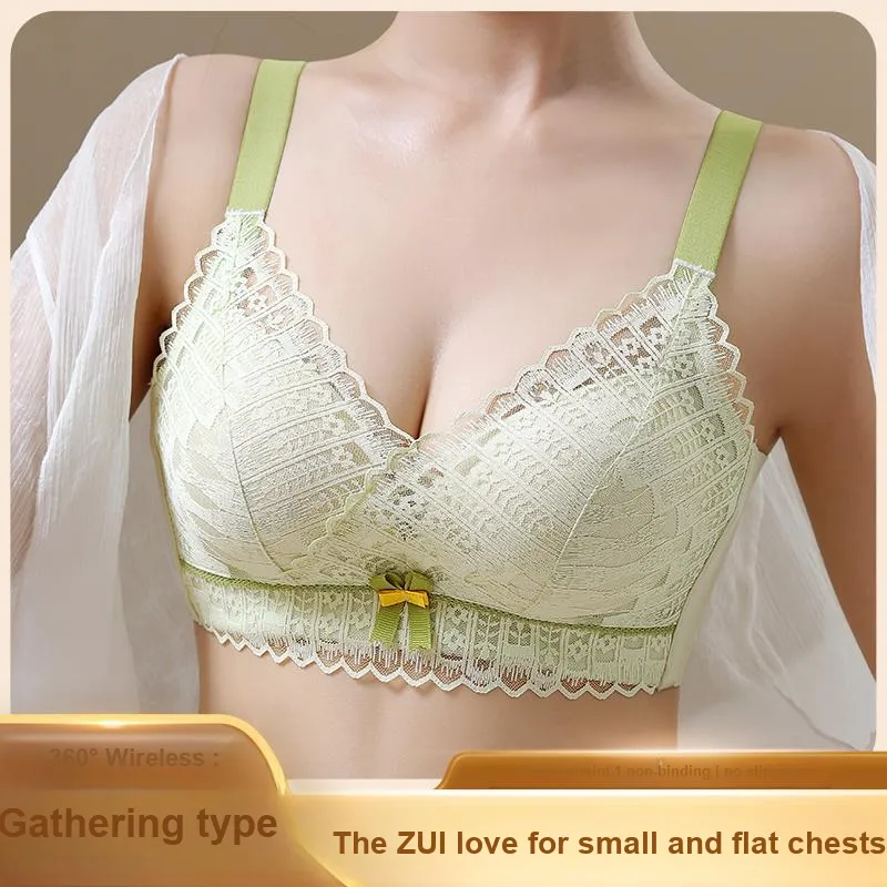 QIANLINGMEI Good Looking Lace Underwear Women's-11