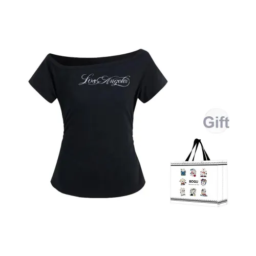 BDGU Черные Женские Футболки