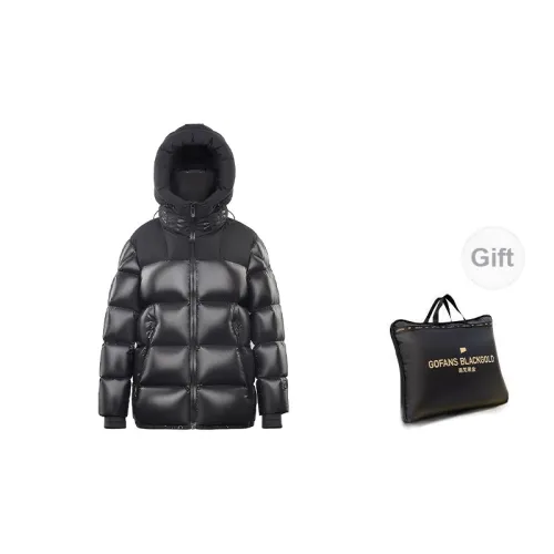 GOLDFARM Down Jackets Unisex Black