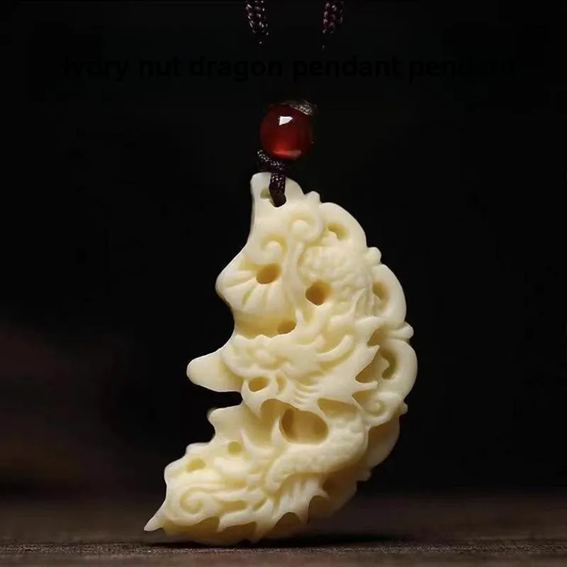 Baozhi Ivory Nut Necklaces Unisex-1