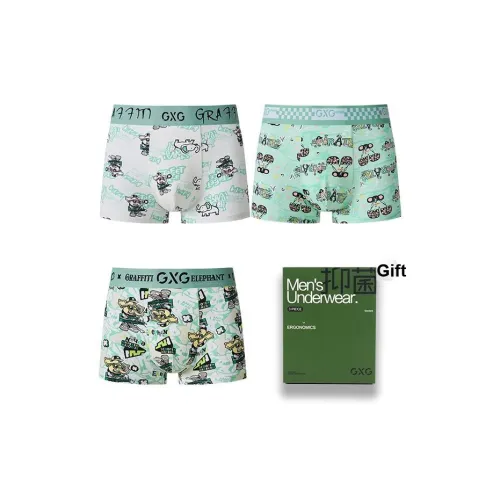 GXG Мужское нижнее белье 3 штуки смешанные цвета