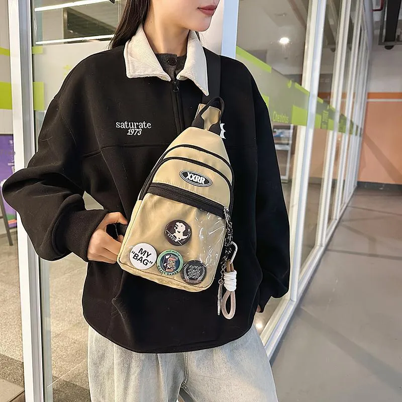GOBLIN SHARKS 1759 Nylon Sling Bag Unisex Multicolor-14
