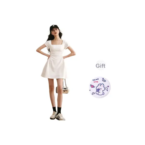 EVPGB Короткий рукав Платье Женское