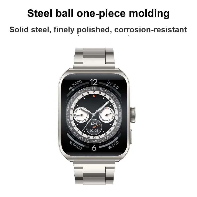 FZRT OPPO Compatibility Watch Band Stainless Steel Material-3