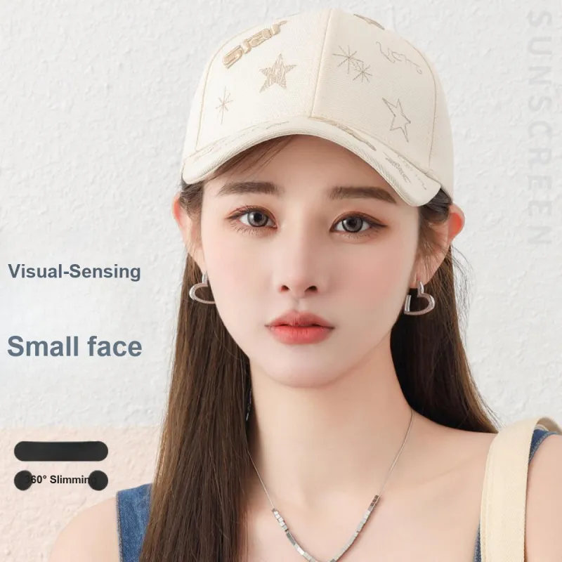 CATELLES 100% Cotton Excluding Attached Lining And Embroidery Thread Baseball Caps Unisex-2