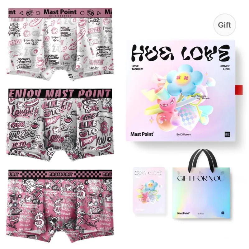 Mast Point Underpants Men's Gift Box Set-12