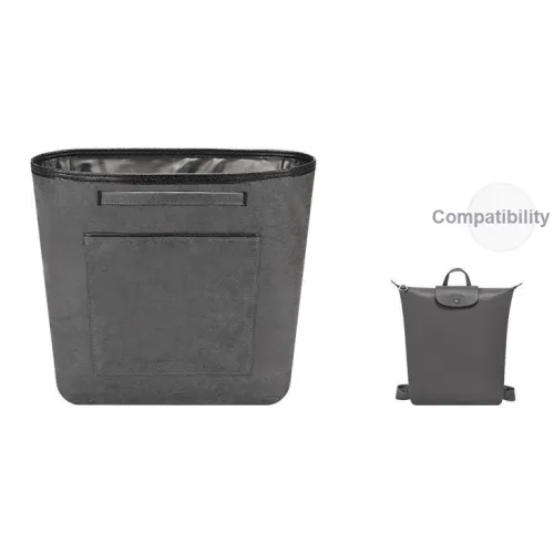 Прилив Полиэстер LONGCHAMP Подкладка Сумка Вкладыш Унисекс Угольный Кристальный Серый Дюнный хаки