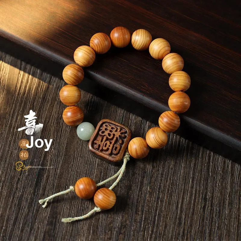 HANCANG Thuja Single Wrap Beaded Bracelet Unisex-1