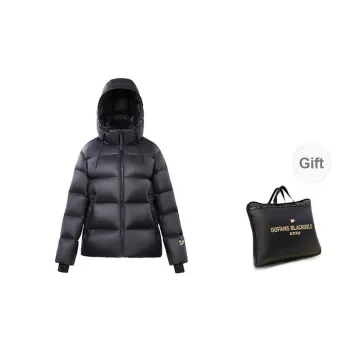 GOLDFARM Down Jacket Winter Unisex Black