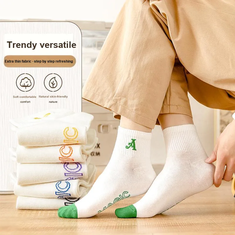 The Temptation Of The Muse Ankle Socks Men's 5 Pack-10