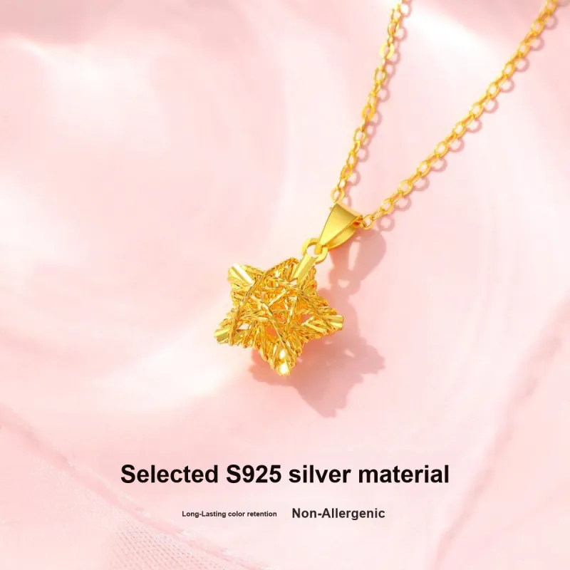 JESCAKOO S925 Silver Necklaces Women's-2