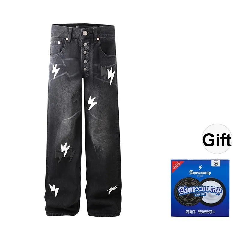 Amexnocap Jeans Unisex Black