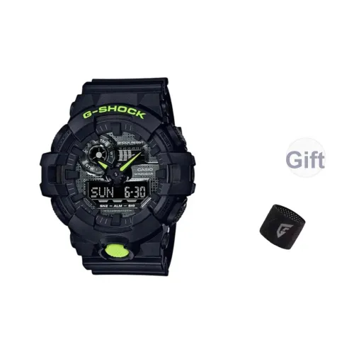 CASIO Кварцевый механизм Часы Мужские Черный циферблат