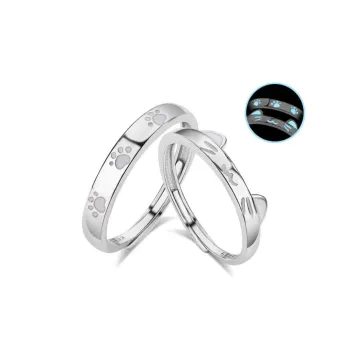 WINY 990 Silver Ring For Girlfriend's Birthday, Gift Box Set, Bestie Same Style Unisex