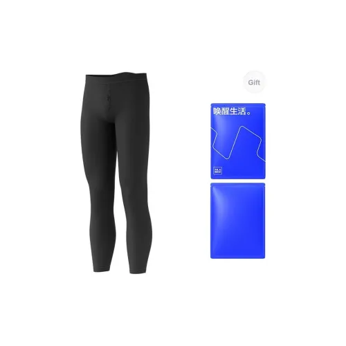 HLA Черный Серый 8004 Мужские Термобрюки