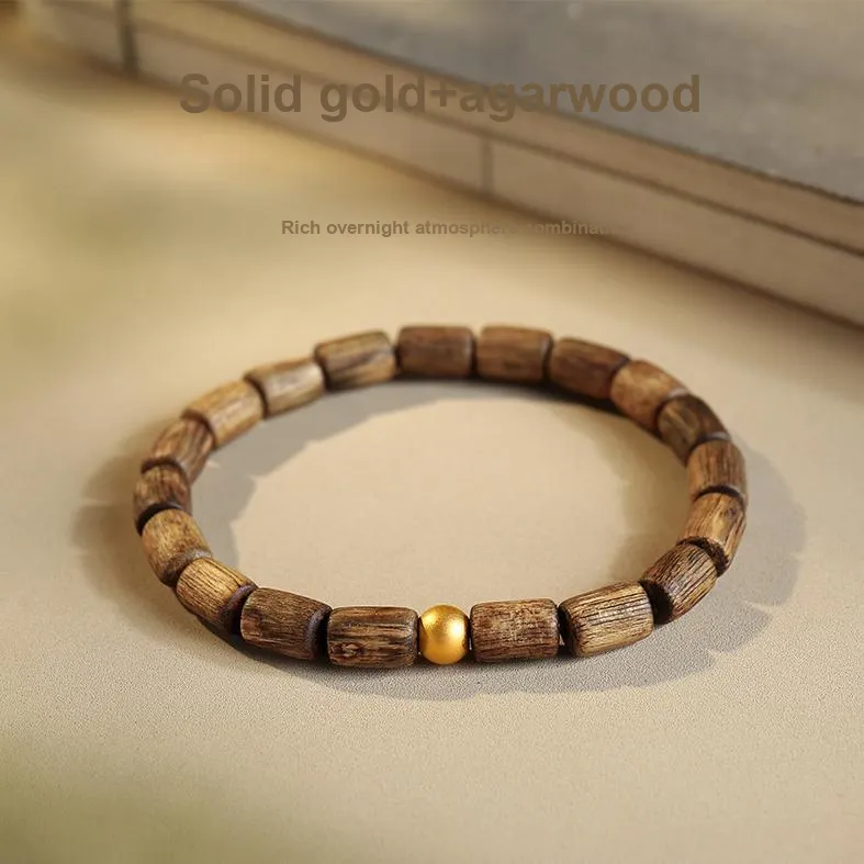 MUSHENGYUAN Fragrance Agarwood Bracelets Unisex-2