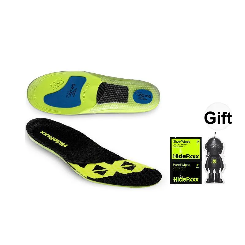 Hidefxx PORON Cushioning High Rebound Carbon Fiber Insoles Men's
