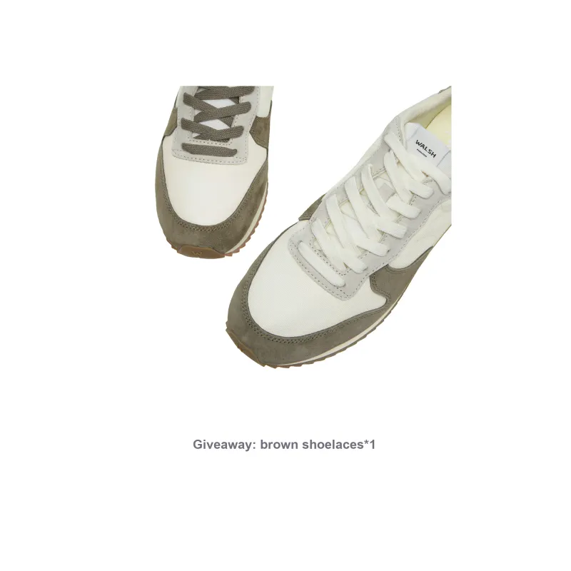 Norman Walsh ALTA Collection Anti Slip Wear Resistant Mid Top Casual Shoes Unisex Beige Brown-5