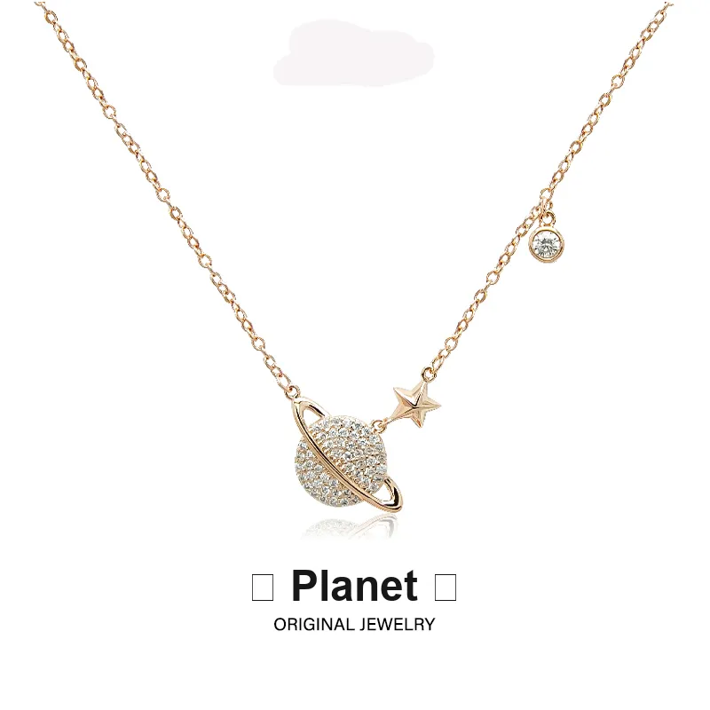 KEMLAIDA 925 Sterling Silver Necklaces Women's-2