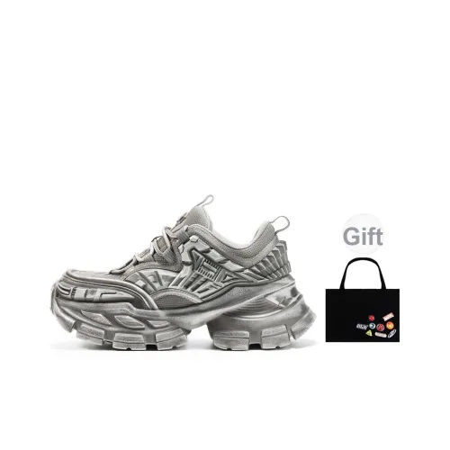 OGR Universe Carbon Blade Collection Низкий топ массивные кроссовки унисекс серый ограниченная серия разрушенный