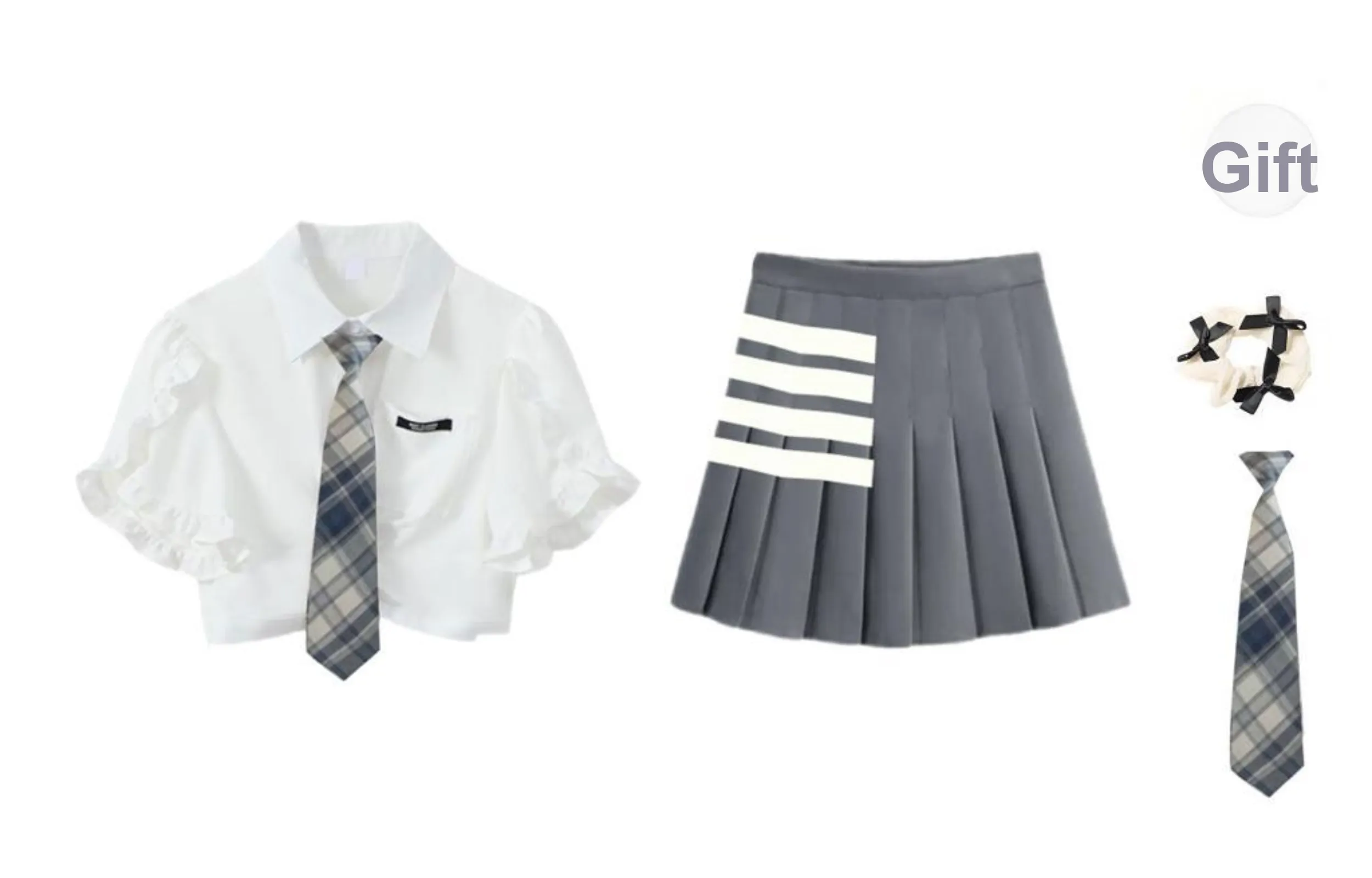 TURN UP Two Piece Skirt Sets Women's