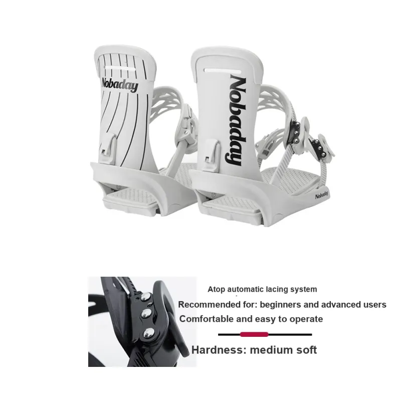 NOBADAY Single Snowboard Ski Bindings-1