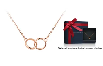 Daniel Wellington Lumine Accessory Collection Alloy Necklaces Women's
