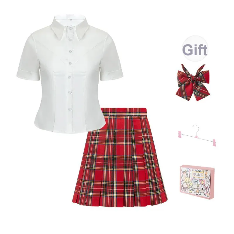 RIMUXINGHE Two Piece Skirt Sets Women's-13