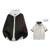 Black Red[Comes with Premium Plaid T-Shirt]