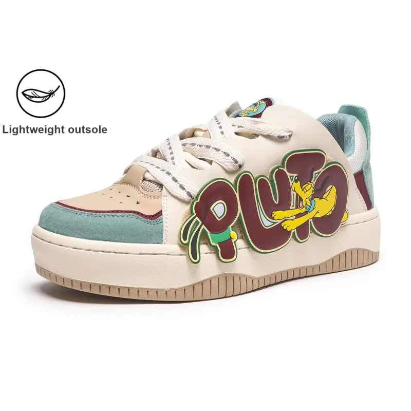 Disney x Hotwind CNY New Year Limited Collection Abrasion-Resistant Slip-Resistant Low-Top Skateboard Shoes Women's-4