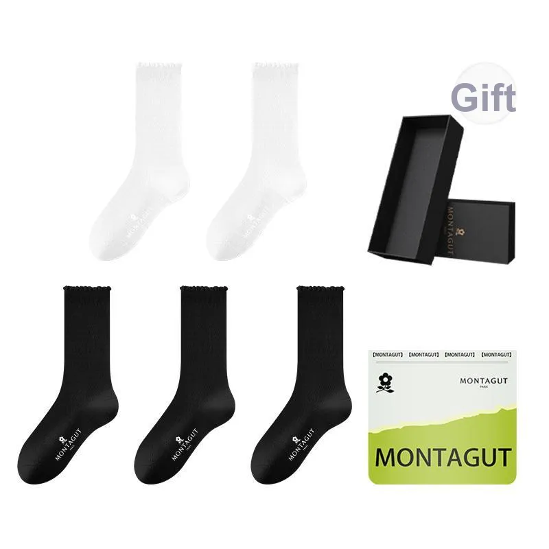 Montagut Mid Calf Socks Women's Shopping Bag Combo Set-42