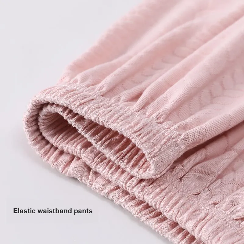 Maultiay Pajama Set Women's Pink-4