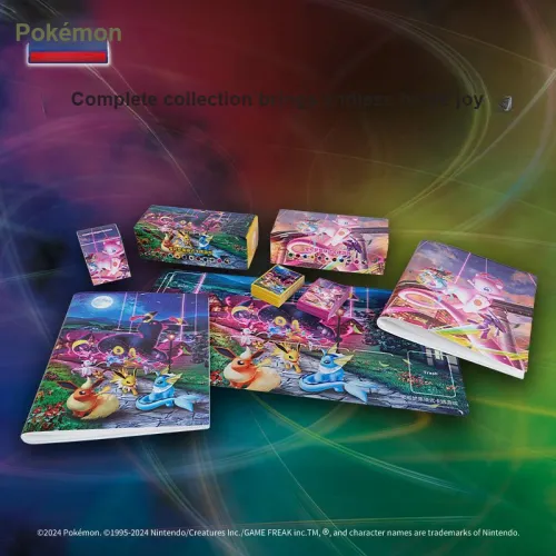 POKEMON Simple Chinese PTCG Multicolor Convergence Rubber Battle Card Mat Card Accessories Single Pack