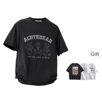BRUMAIRE T Shirt Unisex Black Comes With Random Print Short Sleeved Shirt
