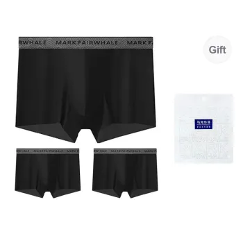 FAIRWHALE Underpants Men's Shopping Bag 3 Pack