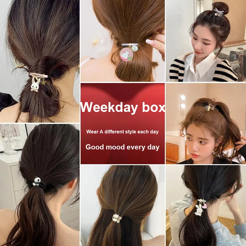 DJIN Nylon Rope Hair Tie Women's-4