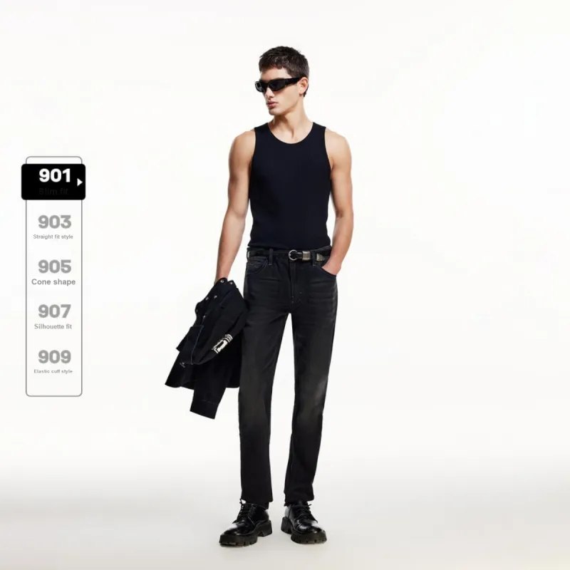 JACK JONES· Jeans Men's A15 Black Denim-3