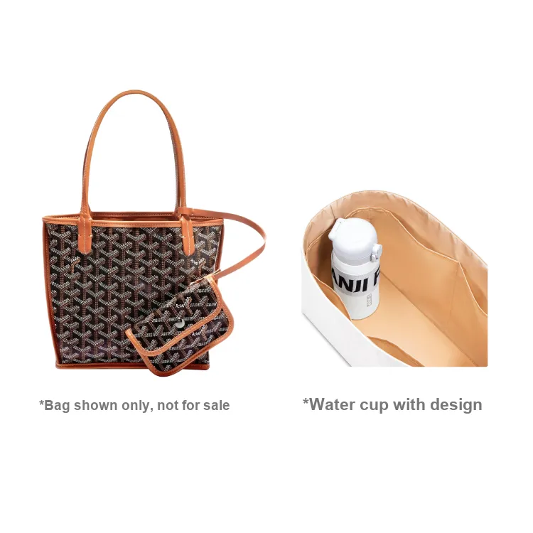 FANJI DuPont Paper Liner Bag For Storage And Organization Unisex Amber/Meteorite Gray/All Black-1