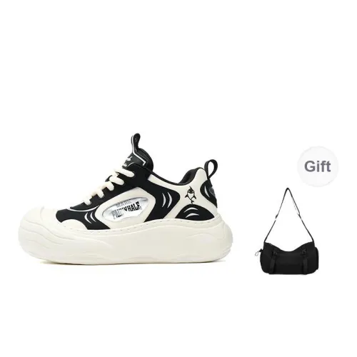 FAIRWHALE MaxFun Series Shark Shoes Anti Slip And Wear Resistant Height Increasing Low Top Skateboard Shoes Unisex