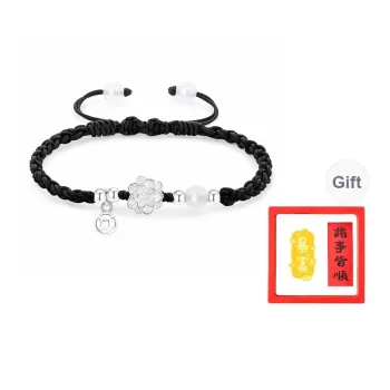 Chongqing Gold Store S999 Fine Silver Bracelets Unisex