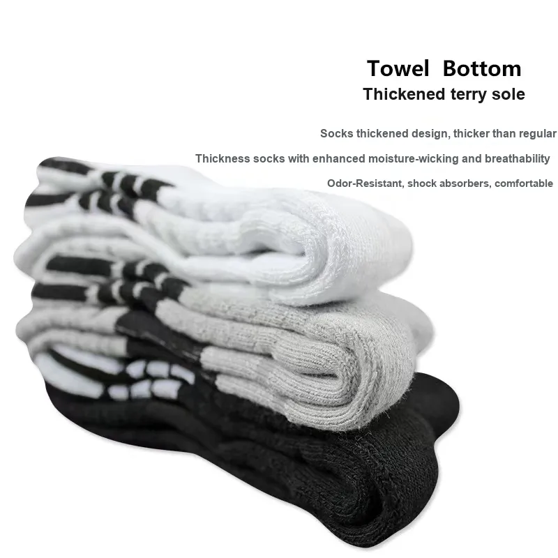 Gentle Welcome Basketball Socks Men's Combo Set-3