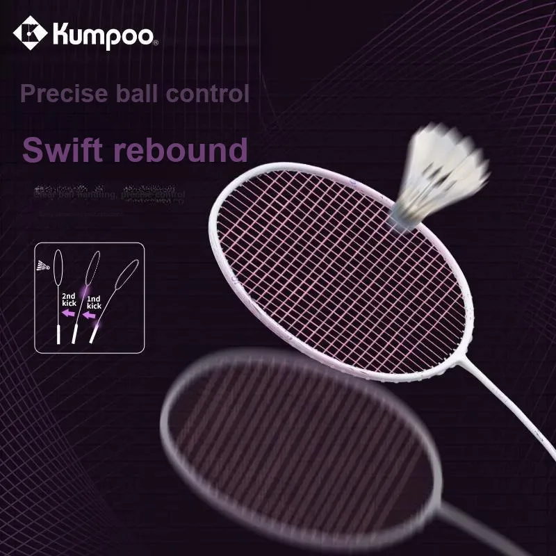 KUMPOO Stretchable Badminton Racket Strings Competition Training Unisex-6