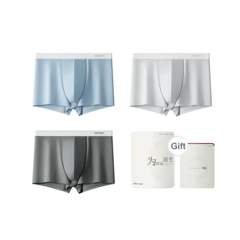 Red Bean Underpants Men's Shopping Bag 3 Pack-0