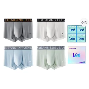 Lee Classic 101 Underpants Men's Box 4 Pack