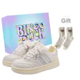 Blue Yellow+Exclusive Shoe Box+Gift Socks
