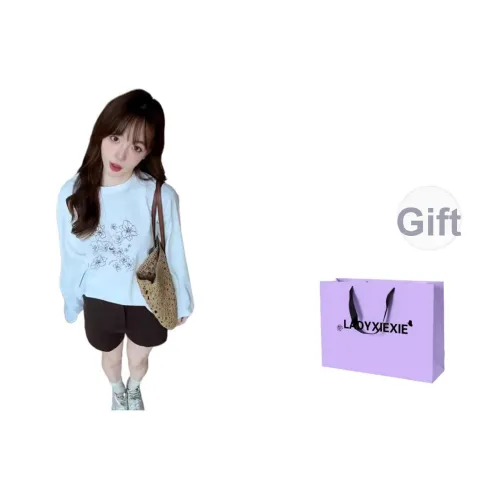 LADYXIEXIE Белый Унисекс Свитшоты