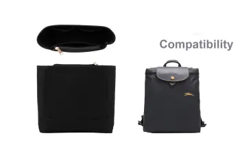 Lan Bao Fan Felt Liner Bag For Storage & Organization Lining Bag Transformation Unisex Black