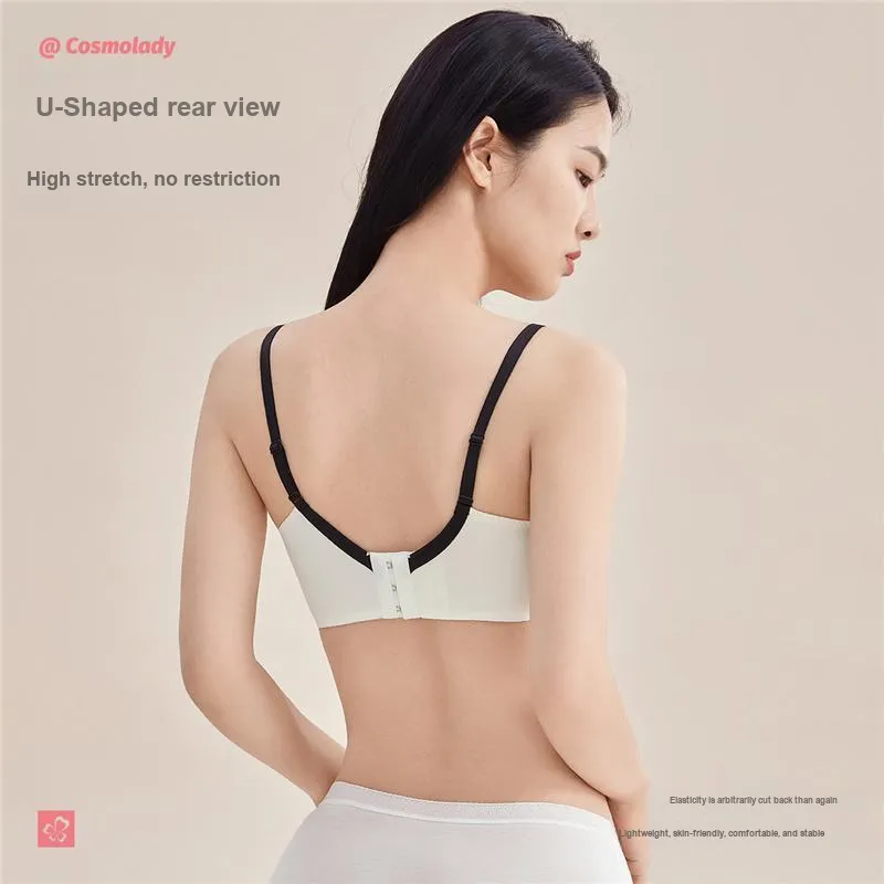 Urban Beauty Bra Women's Black White Color Blocking-3