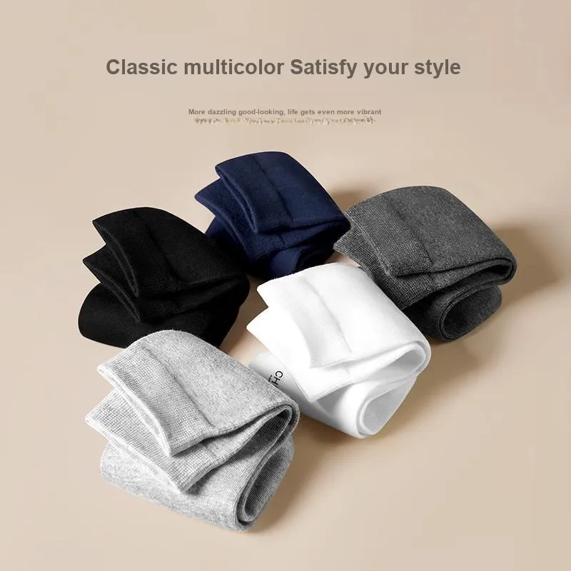 Cheekkiss Mid Calf Socks Men's Box 4 Pack-1