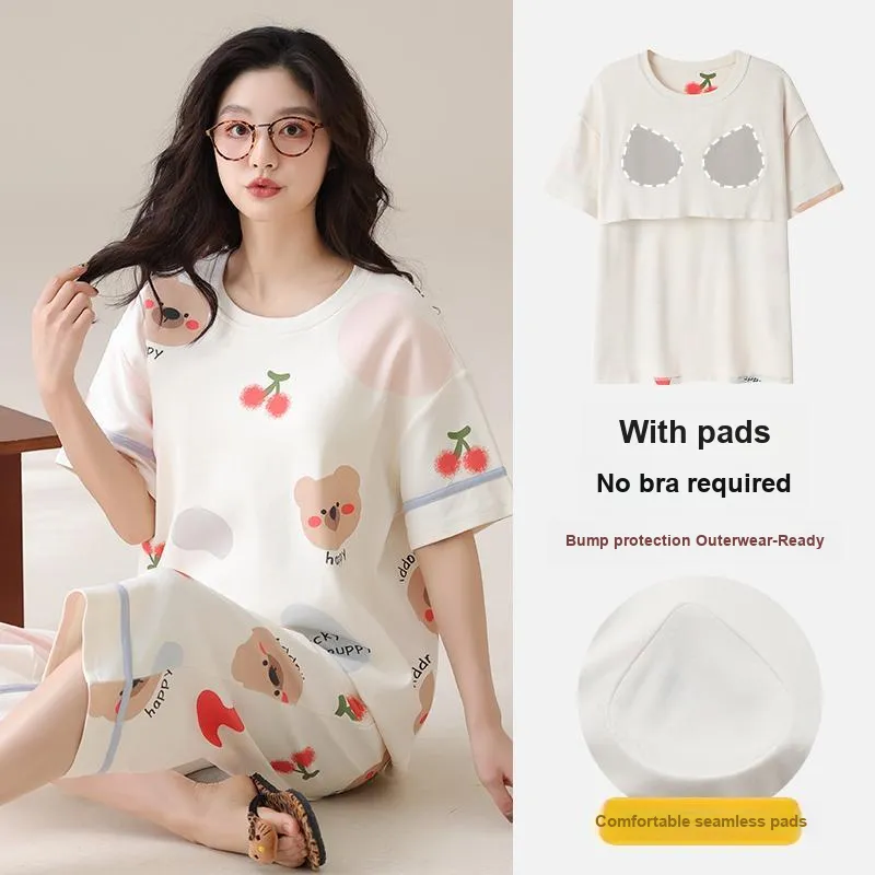 Lan Miao Pajama Set Women's Image Color-1